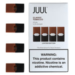 JUUL Pods Flavors (4 Packs) - Classic Tbacco - Limited Edition