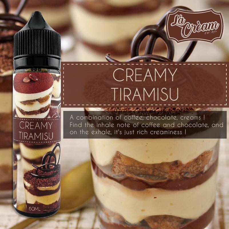 La Cream - Creamy Tiramisu - 60ml