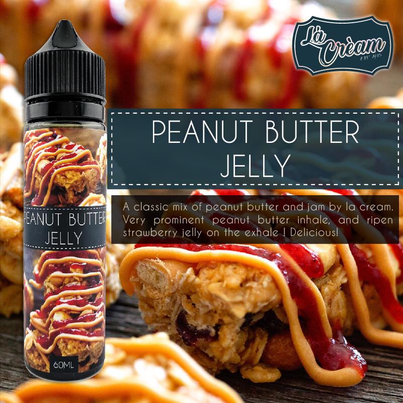 La Cream - Peanut Butter Jelly - 60ml
