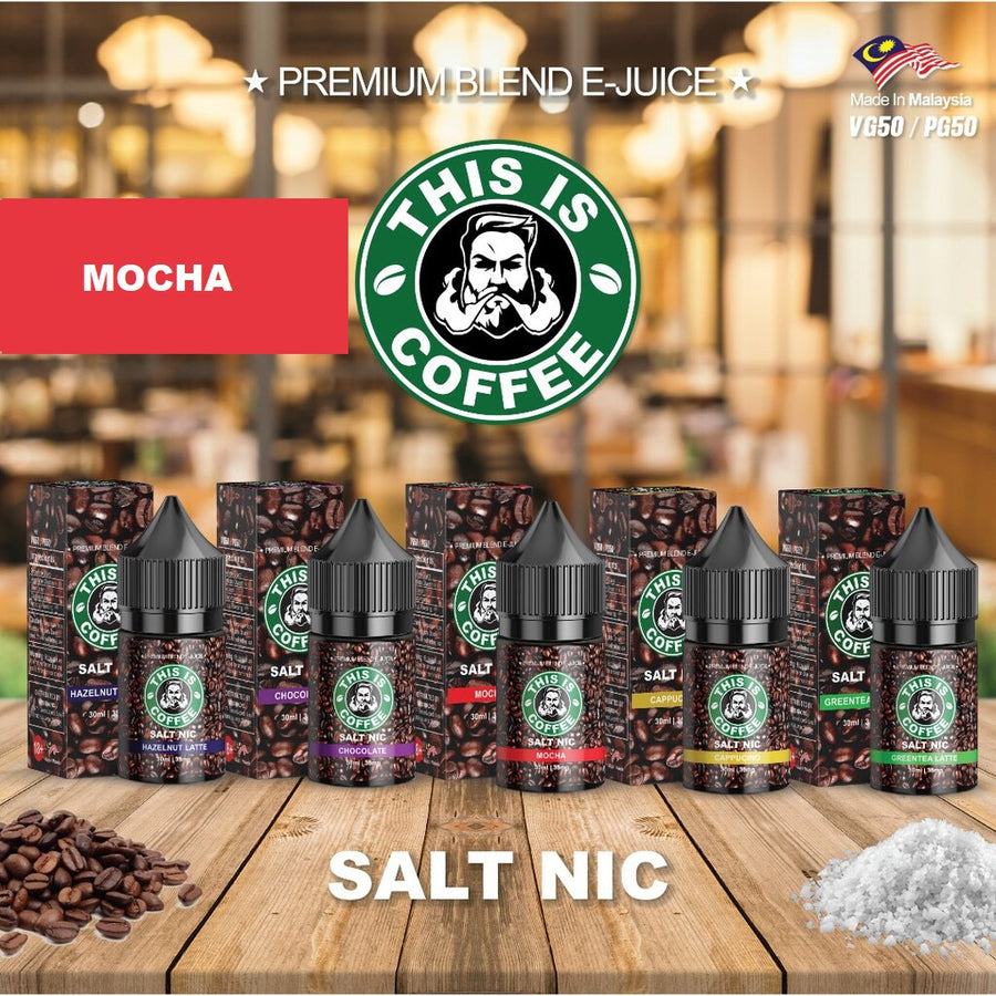 This Is Coffee - Mocha (Salt Nic) - 30ml