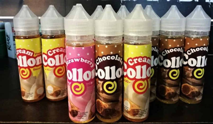 Collon Biscuit E-Liquid (Strawberry / Cream / Chocolate) - 60ml