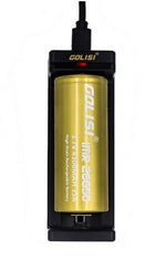 Golisi インテリジェント バッテリー充電器 (1 ベイ充電器)