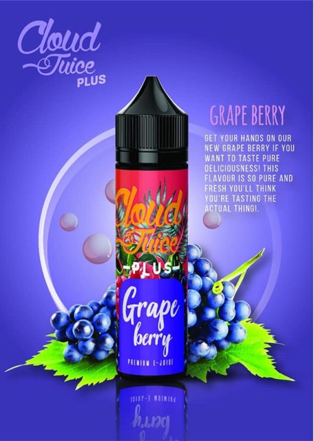 Cloud Juice Plus - Grape Berry - 60ml