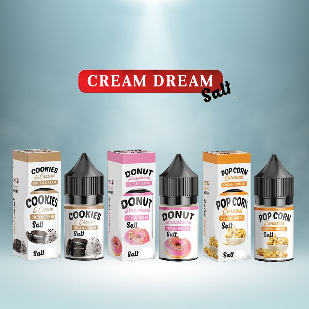 Cream Dream - Donut Strawberry 30ml SaltNic – Vape Perth