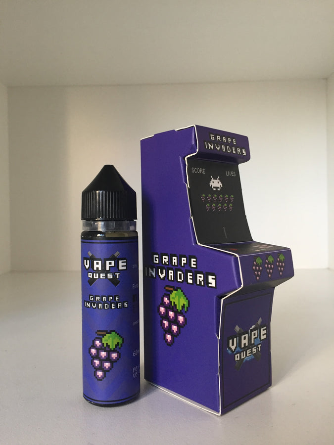 Vape Quest - Grape Invaders E-Juice - 60ml
