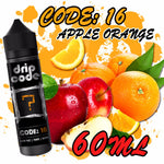 コード 16: アップル オレンジ (ドリップ コード) - 60ml