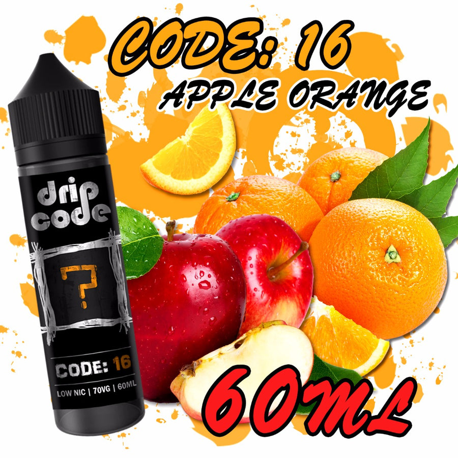 Code 16: Apple Orange (Drip Code) - 60ml