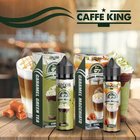 Caffe King - Caramel Macchiato & Caramel Green Tea - 60ml