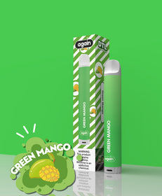Again Disposable Vape Pod (Internal Battery) - Green Mango