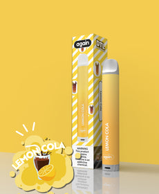 Again Disposable Vape Pod (Internal Battery) - Lemon Cola